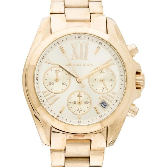 Michael Kors 36mm Gold Tone Watch - Picture 1 of 4